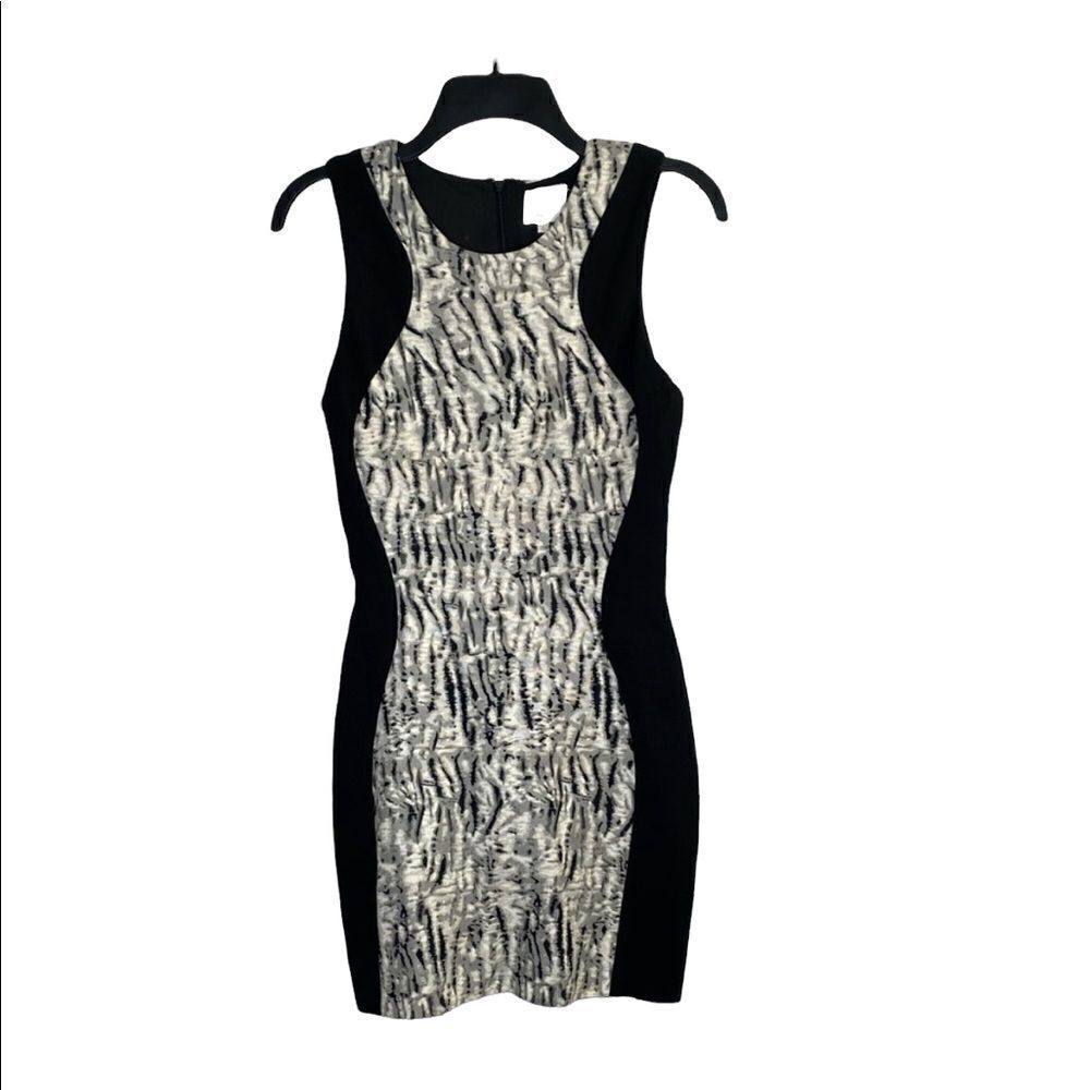 Parker Contour Zebra Dress